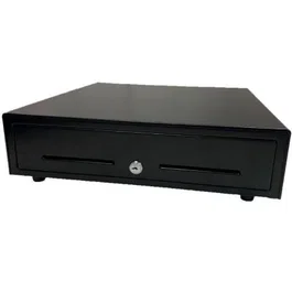 Premier Cajón Portamonedas 410-HQ Automático Negro 41x41 con 4 Compartimentos para Billetes y 8 para Monedas